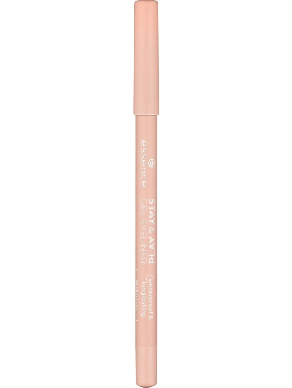6 x Essence Stay & Play Gel Eyeliner, 03 Silky Nude